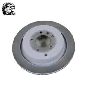 SJM Brake Disc Rear For Land Rover SDB000646