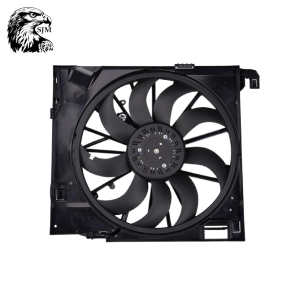 Radiator Cooling Fan Assembly For Jaguar XF XJ XK C2D38737